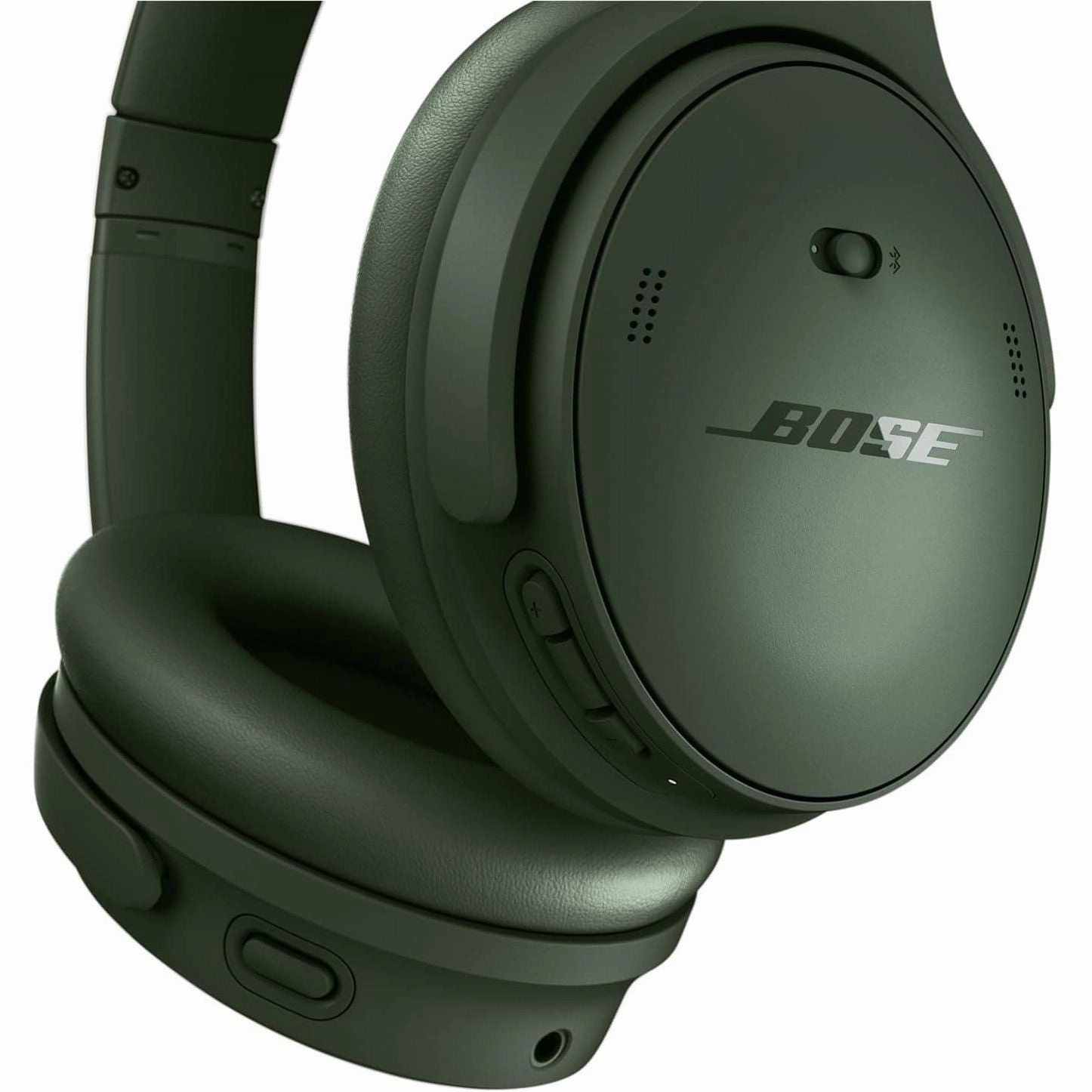 Bose QuietComfort Wireless Noise Cancelling Headphones, Bluetooth Over Ear Headphones with Up To 24 Hours of Battery Life, Cypress Green - Limited Edition
