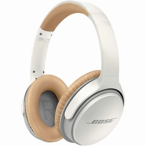 BOSE SoundLink II Wireless Bluetooth Headphones - White earbuds and headphones, true wireless earbuds, noise cancelling earbuds