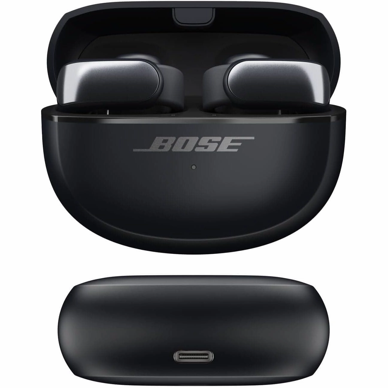 Bose Ultra Open-Ear Bluetooth Earbuds  48H Battery, IPX4 (Black)