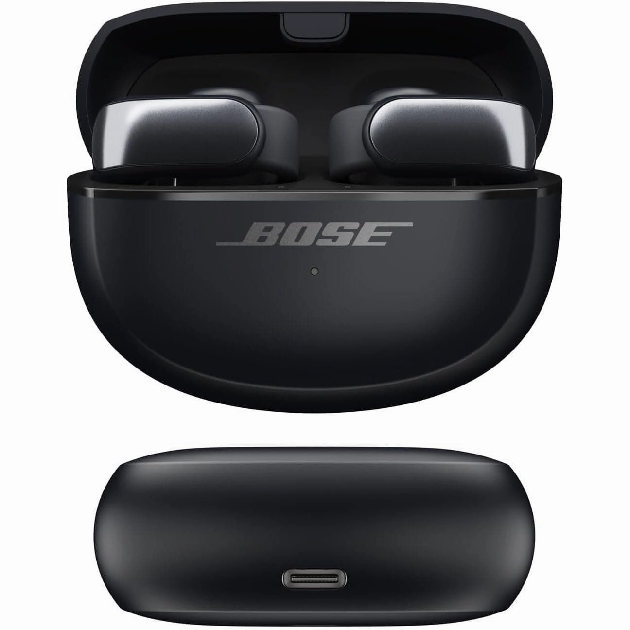 Bose Ultra Open-Ear Bluetooth Earbuds  48H Battery, IPX4 (Black)