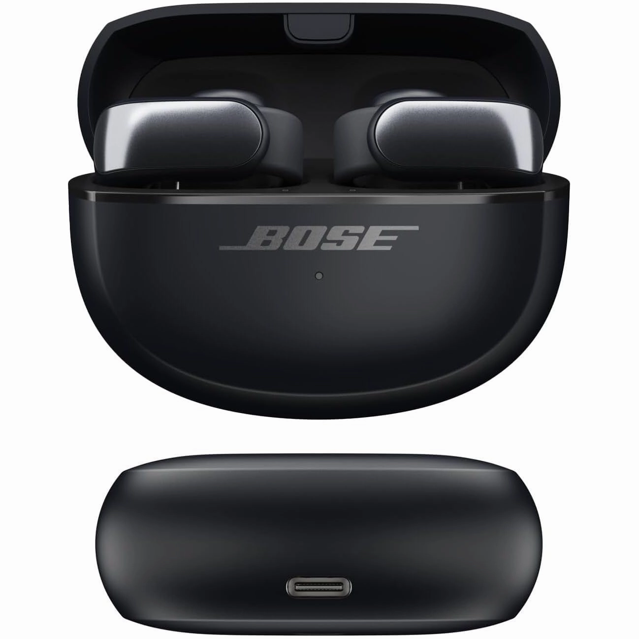 Bose Ultra Open-Ear Bluetooth Earbuds  48H Battery, IPX4 (Black)
