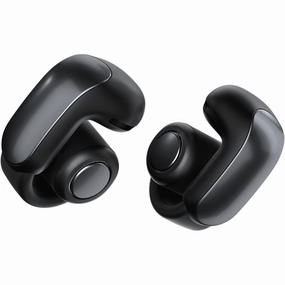 Bose Ultra Open Earbuds with Immersive Audio - Black bluetooth headphones, cheap wireless headphones, headphones with mic
