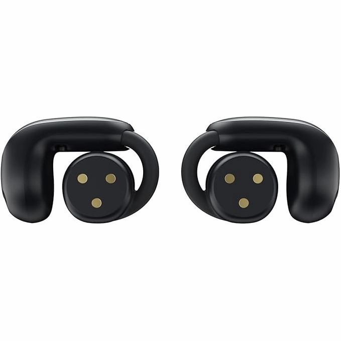 Bose Ultra Open Earbuds with Immersive Audio, Open Ear Wireless Clip on Earbuds for Comfort, Up to 48 Hours of Battery Life - Black