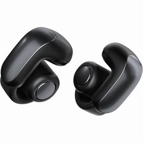 Bose Ultra Open Earbuds with Immersive Audio, Open Ear Wireless Clip on Earbuds for Comfort, Up to 48 Hours of Battery Life - Black earbuds and headphones, true wireless earbuds, noise cancelling earbuds