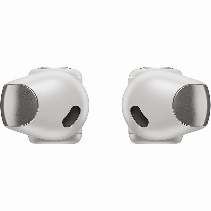 Bose Ultra Open Earbuds with Immersive Audio, Open Ear Wireless Clip on Earbuds for Comfort, Up to 48 Hours of Battery Life - White Smoke