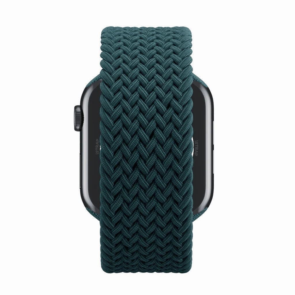 Braided Solo Loop STRAP ONLY, Rainforest, 45mm Size 8