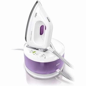 BRAUN CareStyle Compact IS 2044 Ironing Center - 2200 W - 1.3L Water Tank Capacity - Curved 3D Sole White & Violet phone accessories, mobile phone cases, best charging cable