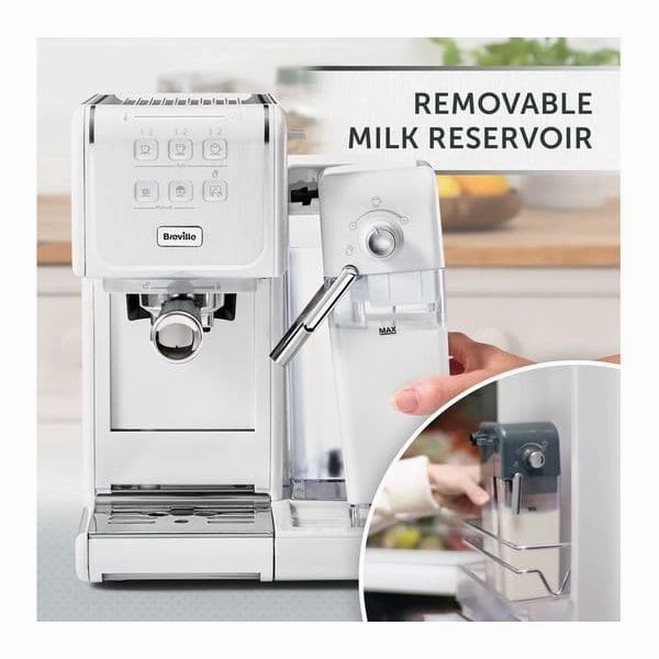 BREVILLE One-Touch CoffeeHouse II VCF147 Coffee Machine - White