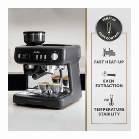 BREVILLE VCF152 Barista Max  Bean to Cup Coffee Machine - Black phone accessories, mobile phone cases, best charging cable