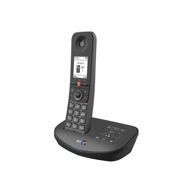 BT Advanced Phone Trio (090640)  Cordless Phones with Answering System & Caller ID, 3 Handsets (Box Damaged)