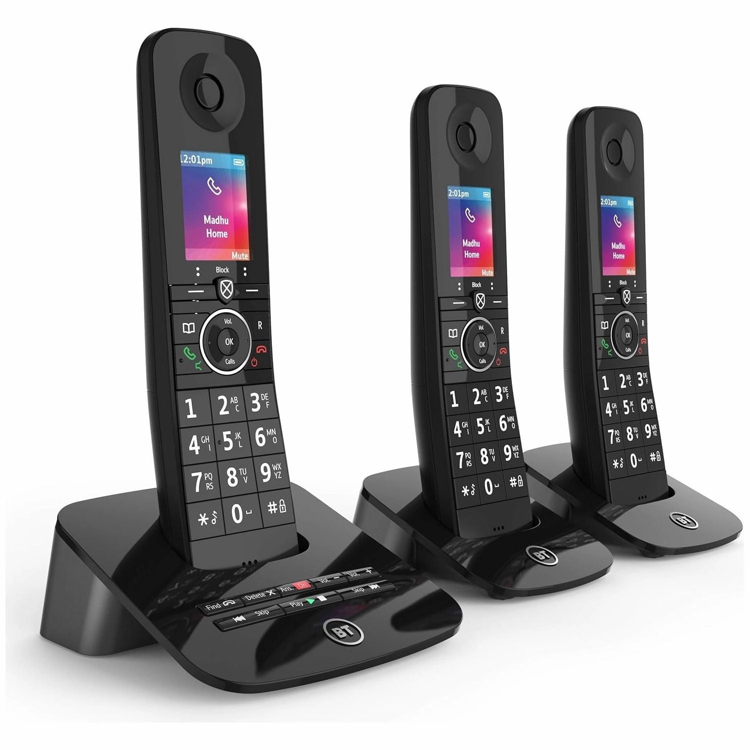 BT Premium Cordless Home Phone - Trio Handset Pack mobile phones,smartphones,android phones,iphone