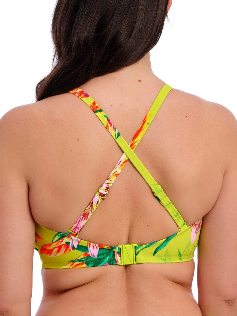 Cala Macarella Bandeau Bikini Top - Zest