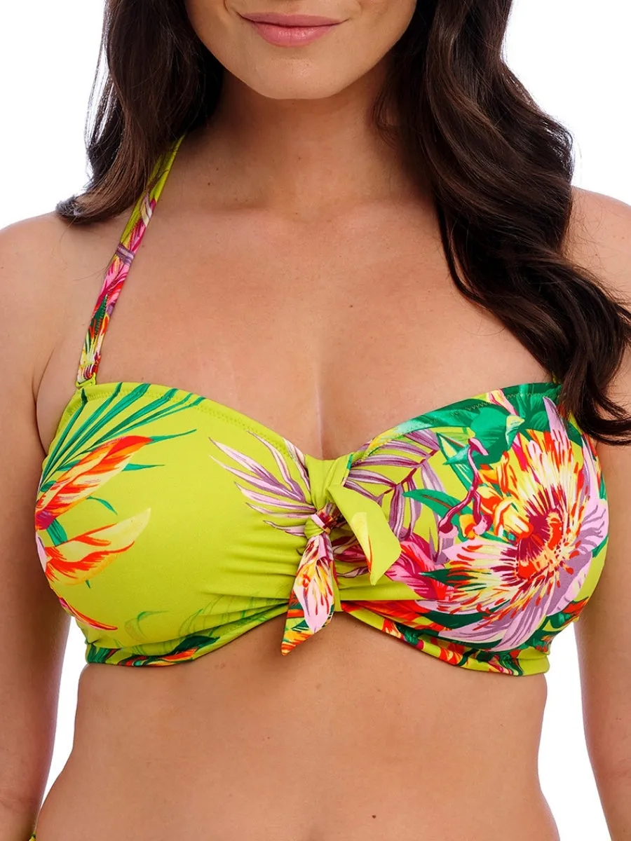 Cala Macarella Bandeau Bikini Top - Zest