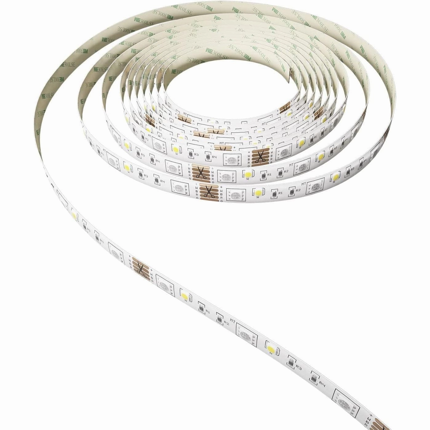 Calex Smart LED Strip 10M, 34W, 2400lm, Multi-Colour, Wi-Fi 2.4GHz