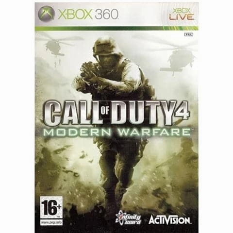 Call of Duty 4: Modern Warfare - (Xbox 360) wireless gaming headset, best gaming earbuds, bluetooth earbuds with mic