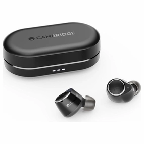 Cambridge Audio Melomania M100 True Wireless Earbuds, ANC, Hi-Fi Sound, 52-Hour Battery, Bluetooth - Black earbuds and headphones, true wireless earbuds, noise cancelling earbuds