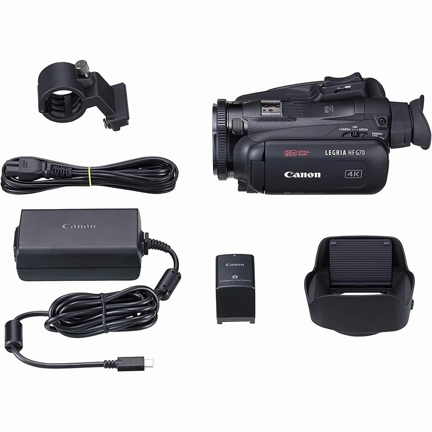 Canon 5734C005 Legria HF G70 20xZoom 4K Sensor FHD Camcorder