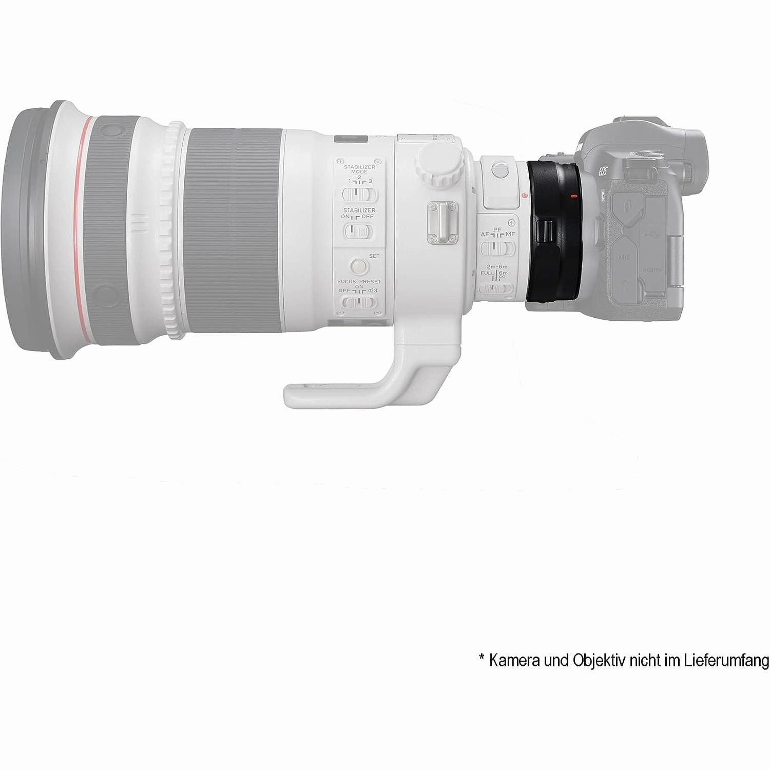 Canon Bayonet Adapter EF-EOS R (2971C005)  Black