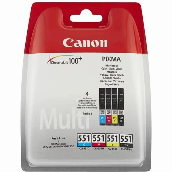 Canon CLI-551 Ink Cartridges - Black & Colour computing devices, pc accessories, cheap computer online