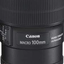 Canon EF 100mm f/2.8L IS USM Macro Lens for Canon Digital SLR Cameras, Lens Only