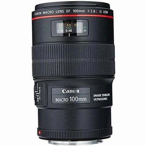 Canon EF 100mm f/2.8L IS USM Macro Lens for Canon Digital SLR Cameras, Lens Only