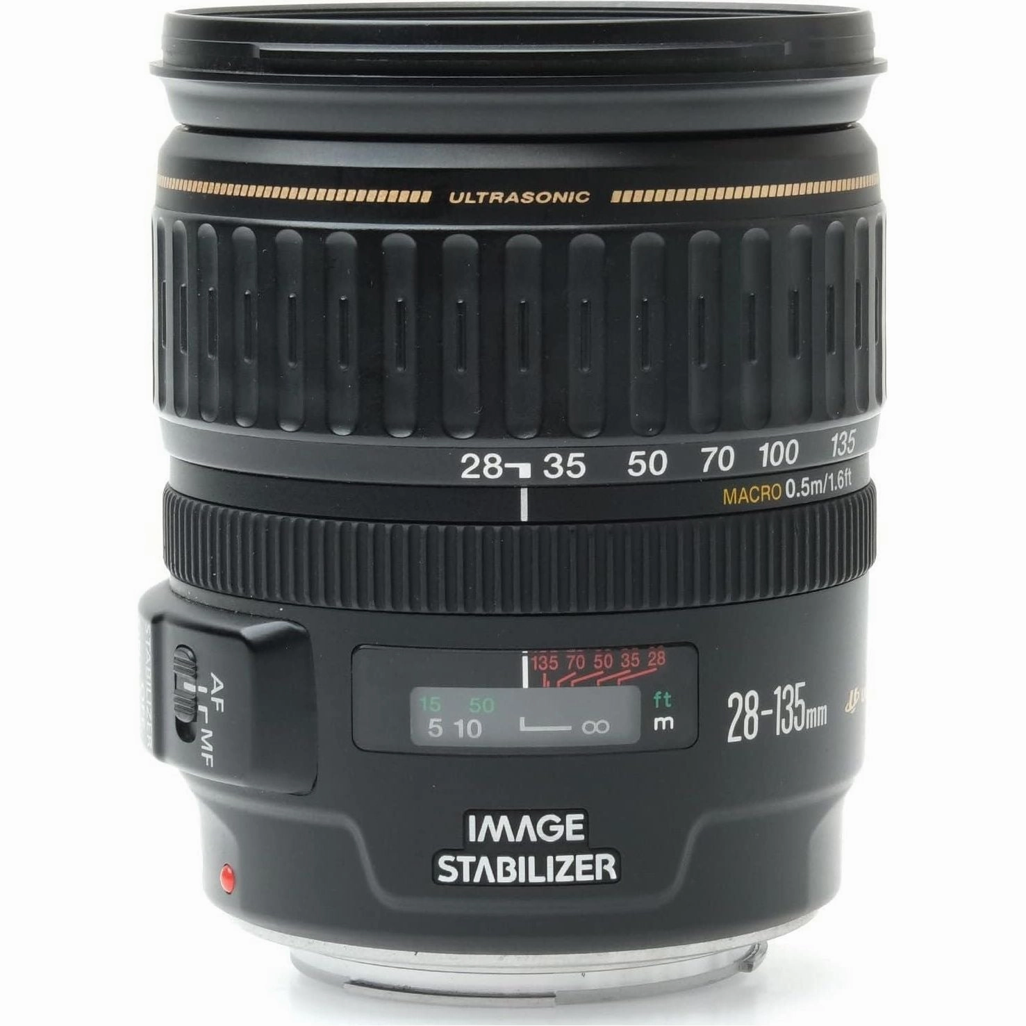 Canon EF 28?C135mm f/3.5?C5.6 IS USM Zoom Lens ?C Image Stabilization ?C Black