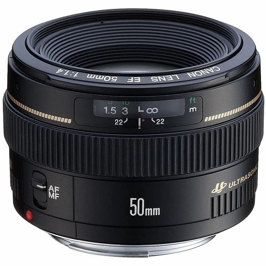 CANON EF 50 mm f/1.4 USM Standard Prime Lens camera and photography, photography gear, professional camera kits
