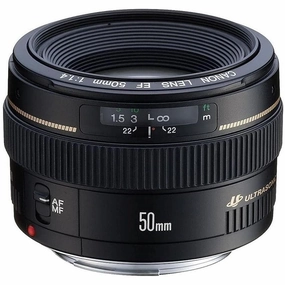 CANON EF 50 mm f/1.4 USM Standard Prime Lens camera and photography, photography gear, professional camera kits