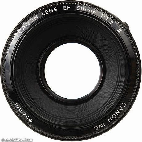 Canon Ef 50mm F/1.8 Ii Black Lens