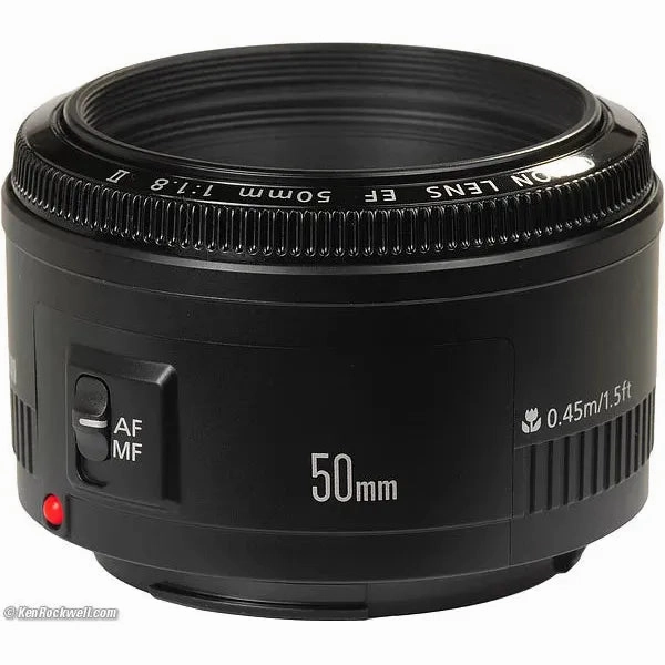 Canon Ef 50mm F/1.8 Ii Black Lens camera accessories, dslr camera accessories, best camera tripod