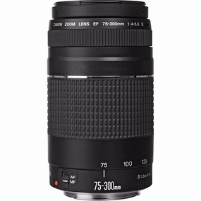Canon EF 75-300mm f/4-5.6 III Telephoto Zoom Lens for Canon SLR Cameras camera and photography, photography gear, professional camera kits