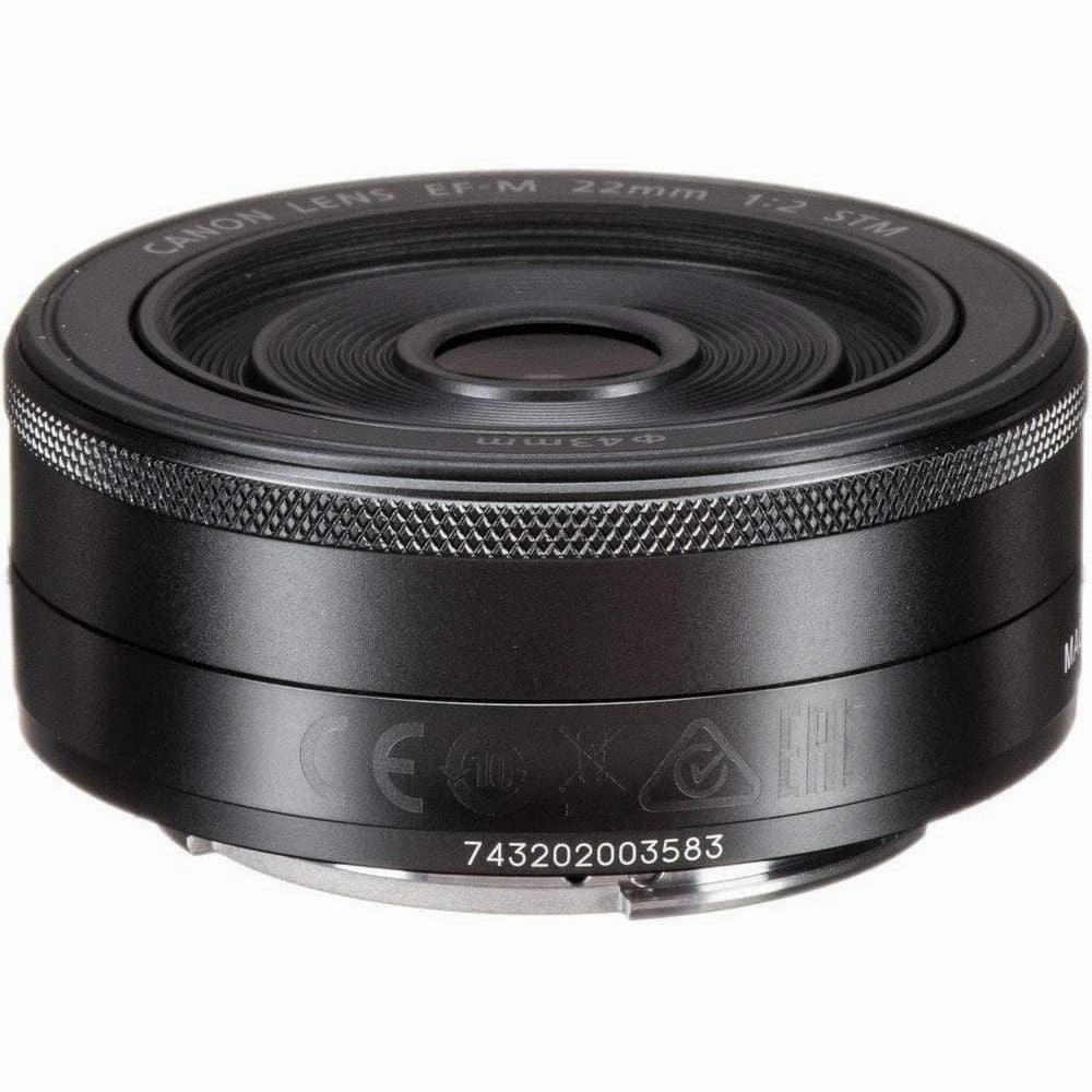 CANON EF-M 22 mm f/2 STM Pancake Lens