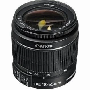 Canon EF-S Zoom Lens 18 mm - 55 mm - f/3.5-5.6 IS MK II camera and photography, photography gear, professional camera kits