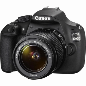 Canon EOS 1200D Digital SLR Camera with EF-S 18-55mm f/3.5-5.6 III Lens camera and photography, photography gear, professional camera kits