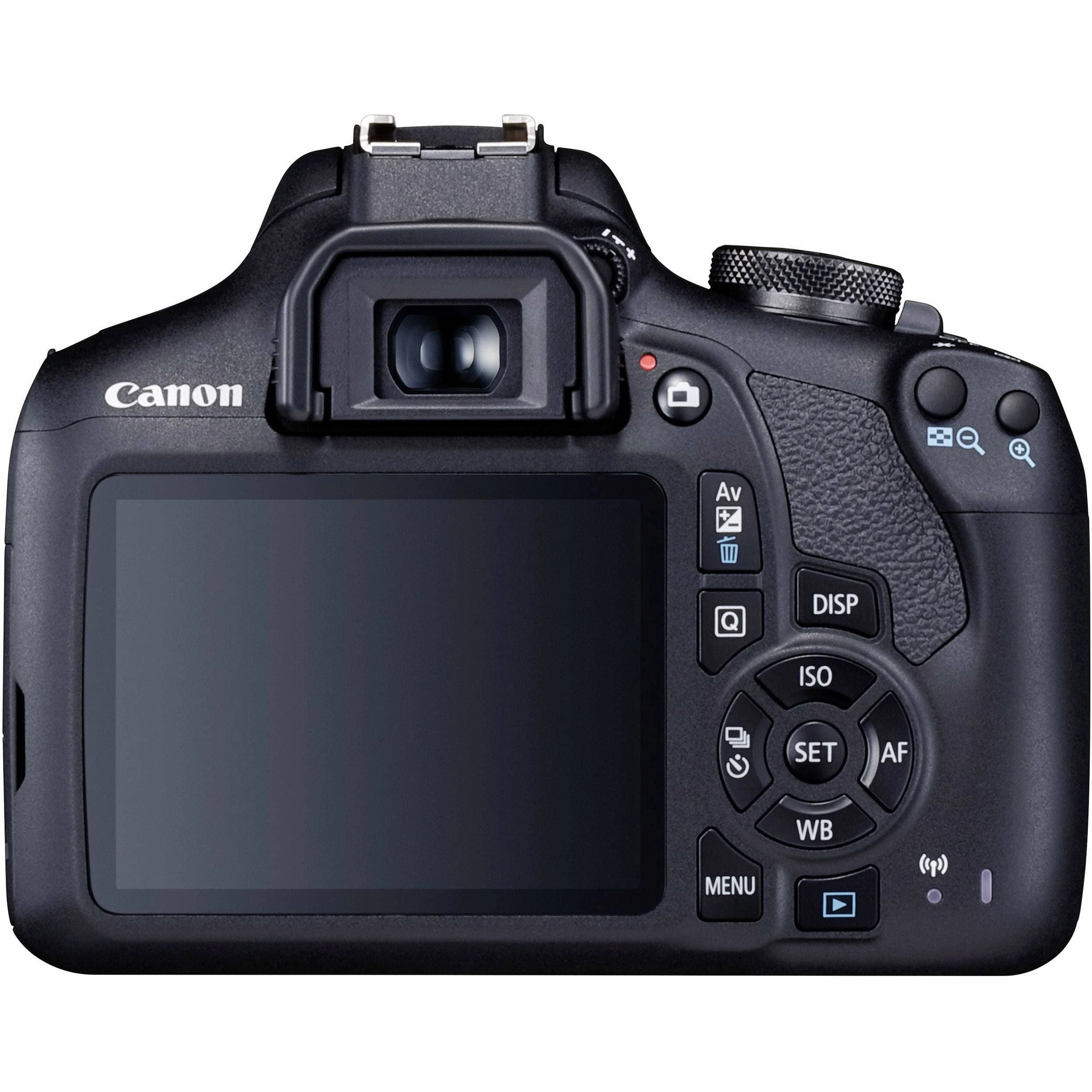 Canon EOS-2000D DSLR camera EF-S 18-55 mm IS II 24.1 MP Black Optical viewfinder, Built-in flash, Wi-Fi, Full HD Video