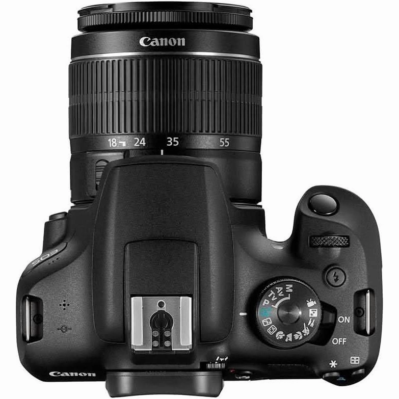 Canon EOS 2000D DSLR Camera with 18-55mm IS II Lens - Black