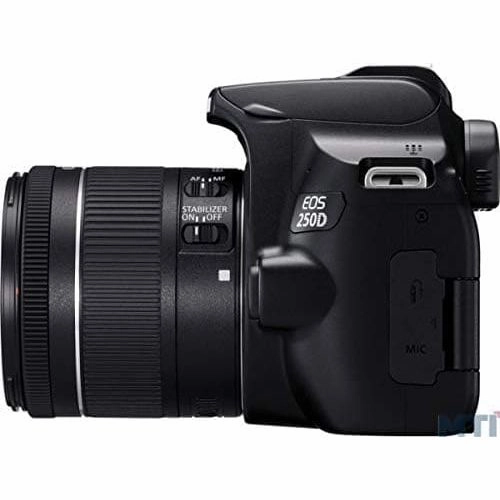 Canon EOS 250D Digital Camera - Black  Lens(EF-S 18-55 mm f/4-5.6 IS STM)