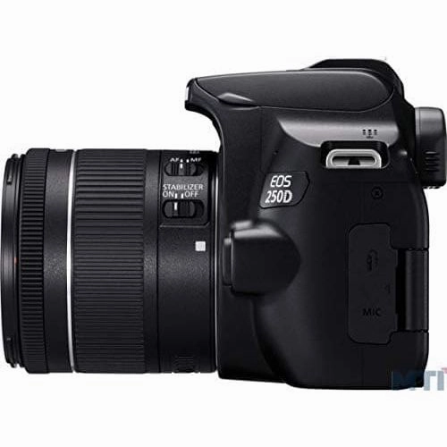 Canon EOS 250D Digital Camera - Black  Lens(EF-S 18-55 mm f/4-5.6 IS STM)