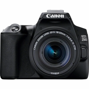 Canon EOS 250D Digital Camera - Black  Lens(EF-S 18-55 mm f/4-5.6 IS STM) digital cameras, buy mirrorless camera, compact cameras sale