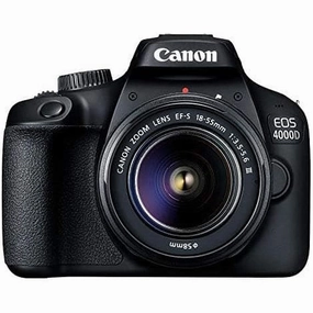 Canon EOS 4000D   EF-S 18-55mm III SLR Camera Kit 18 MP 5184 x 3456 pixels Black camera and photography, photography gear, professional camera kits