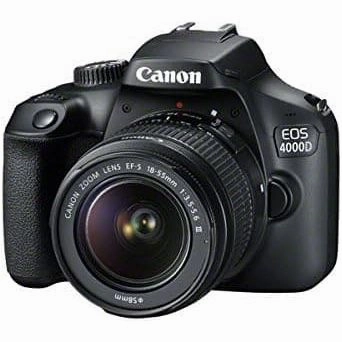 Canon EOS 4000D DSLR Camera - Body Only