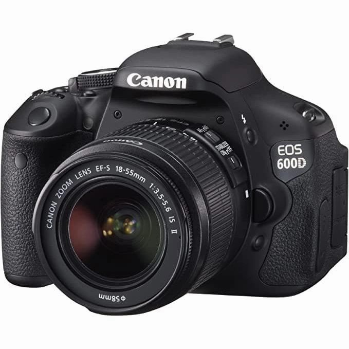Canon EOS 600D Digital SLR Camera (inc. 18-55 mm f/3.5-5.6 IS II Lens Kit)