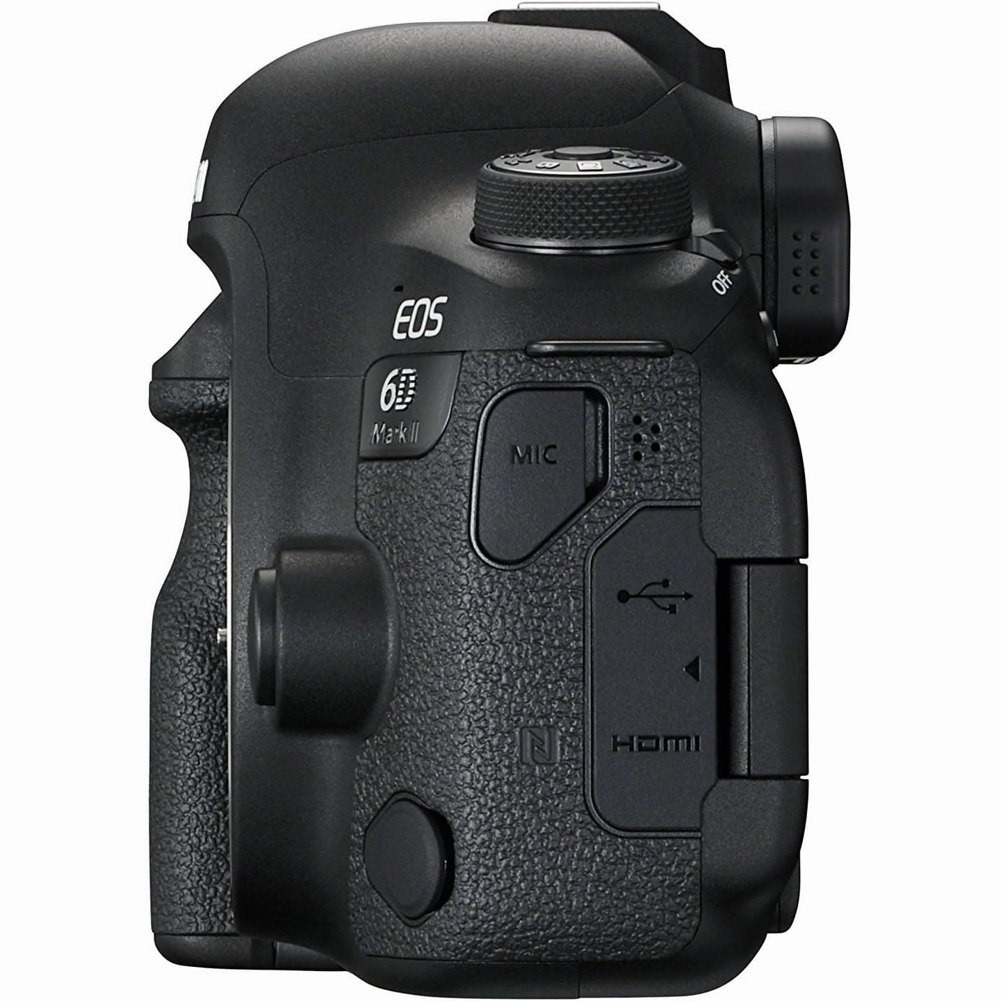 Canon EOS 6D Mark II Digital SLR Camera - Black