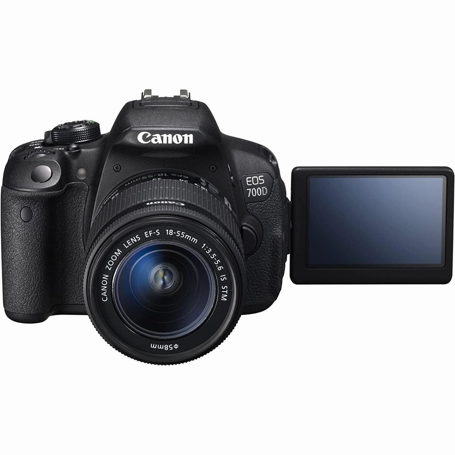 Canon EOS 700Digital SLR Camera, 18M   18-55mm- Black