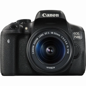 Canon EOS 750D Digital SLR Body Only Camera with EF-S 18-55 mm f/3.5-5.6 IS STM Lens (24.2 MP, CMOS Sensor) 3-Inch LCD Screen camera accessories, dslr camera accessories, best camera tripod