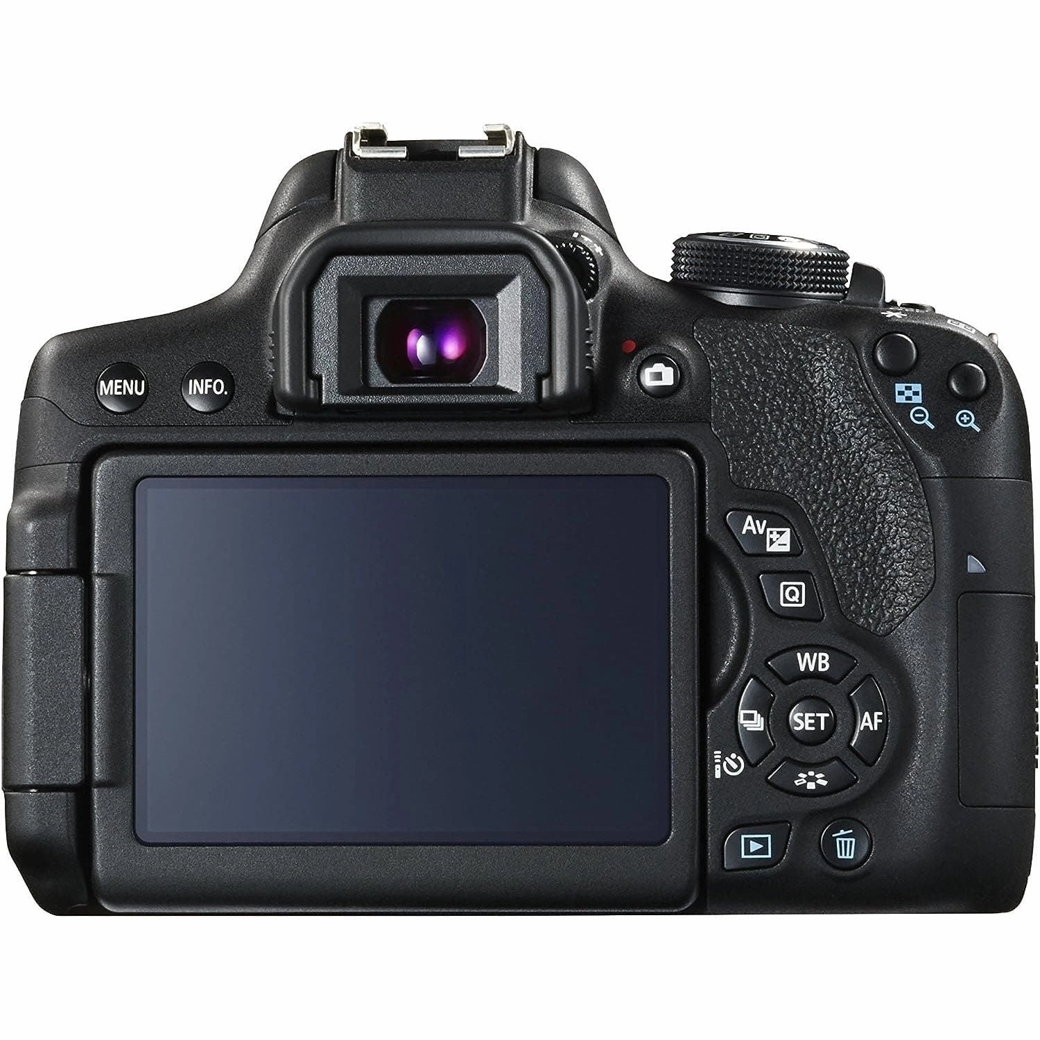 Canon EOS 750D Digital SLR Body Only Camera with EF-S 18-55 mm f/3.5-5.6 IS STM Lens (24.2 MP, CMOS Sensor) 3-Inch LCD Screen