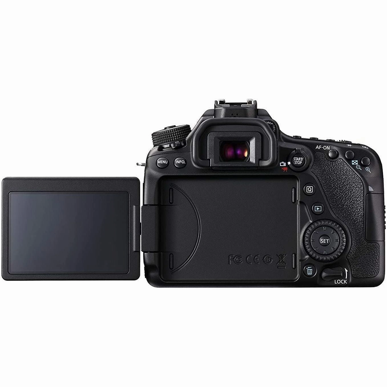 Canon EOS 80D Body Only Digital SLR Camera 24.2 MP Camera - Black