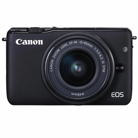 Canon EOS M10 15-45/3.5-6.3 EF-M IS STM - Black digital cameras, buy mirrorless camera, compact cameras sale
