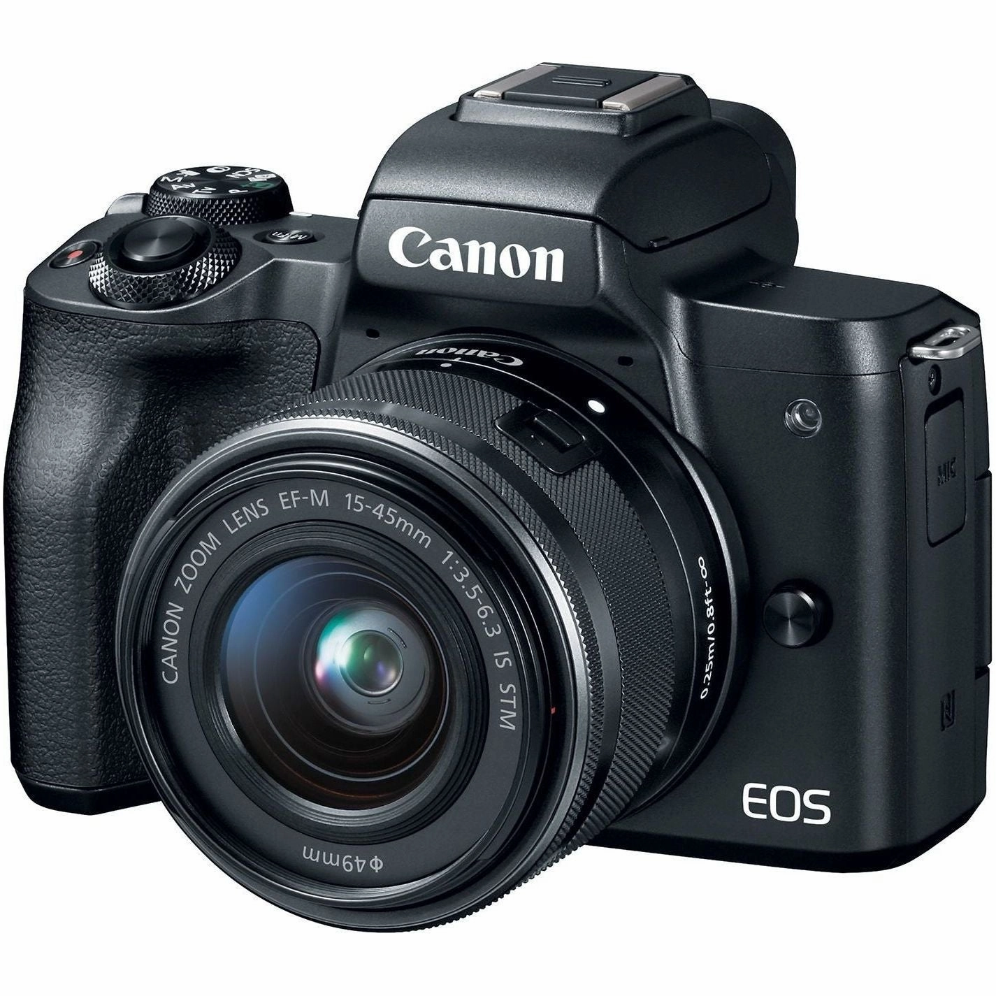 Canon EOS M50 24.1 MP   15 -45mm IS STM camera and photography, photography gear, professional camera kits
