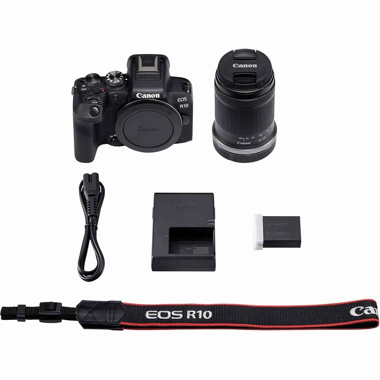 Canon EOS R10 Mirrorless Camera with 18-150mm Lens